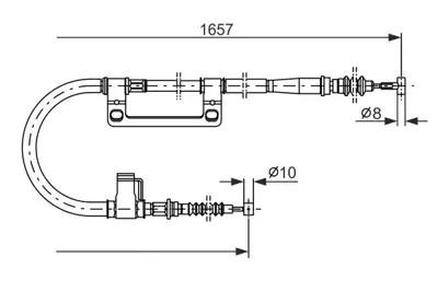 BOSCH 1 987 477 502 Fren Bakim Ve Tamır Ürünlerı GA5R44420D