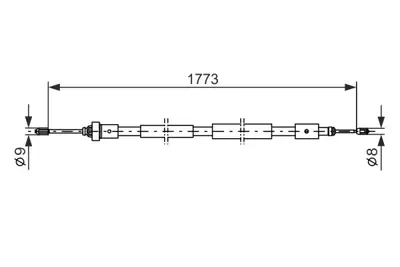 BOSCH 1 987 477 590 Fren Bakim Ve Tamır Ürünlerı 4745P5 96338266