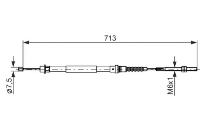 BOSCH 1 987 477 594 Fren Bakim Ve Tamır Ürünlerı 4745P9