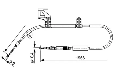 BOSCH 1 987 477 603 Fren Bakim Ve Tamır Ürünlerı 4B0609721R