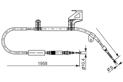 BOSCH 1 987 477 604 Fren Bakim Ve Tamır Ürünlerı 4B0609722N