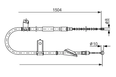 BOSCH 1 987 477 611 Fren Bakim Ve Tamır Ürünlerı 5976002020