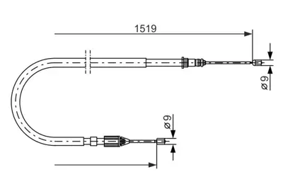 BOSCH 1 987 477 654 Fren Bakim Ve Tamır Ürünlerı 8200035047