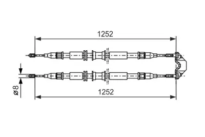 BOSCH 1 987 477 668 Fren Bakim Ve Tamır Ürünlerı 9127787