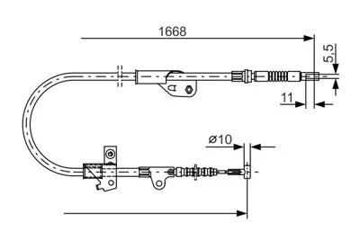 BOSCH 1 987 477 755 Fren Bakim Ve Tamır Ürünlerı 365309F510