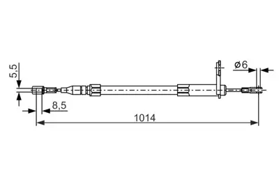 BOSCH 1 987 477 814 Fren Bakim Ve Tamır Ürünlerı A1294200985