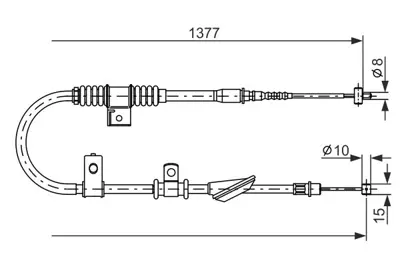 BOSCH 1 987 477 842 Fren Bakim Ve Tamır Ürünlerı 5976027301DS