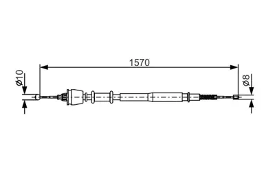 BOSCH 1 987 477 885 Fren Bakim Ve Tamır Ürünlerı SPB101550