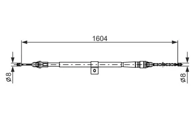 BOSCH 1 987 477 980 Fren Bakim Ve Tamır Ürünlerı 36530AX60A