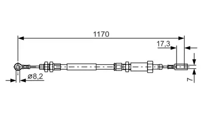 BOSCH 1 987 482 004 Fren Bakim Ve Tamır Ürünlerı 4745V7 K1337455080