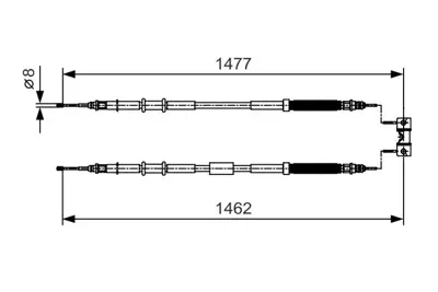 BOSCH 1 987 482 037 Fren Bakim Ve Tamır Ürünlerı 522040