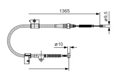 BOSCH 1 987 482 048 Fren Bakim Ve Tamır Ürünlerı 365310X800