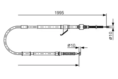 BOSCH 1 987 482 069 Fren Bakim Ve Tamır Ürünlerı MR128204