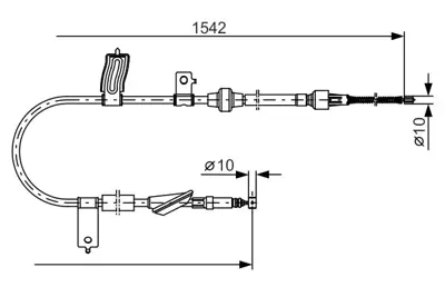 BOSCH 1 987 482 084 Fren Bakim Ve Tamır Ürünlerı 47510SR4A01