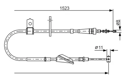 BOSCH 1 987 482 092 Fren Bakim Ve Tamır Ürünlerı 5441086G00000