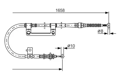 BOSCH 1 987 482 100 Fren Bakim Ve Tamır Ürünlerı K2FX44410