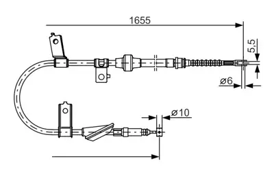 BOSCH 1 987 482 119 Fren Bakim Ve Tamır Ürünlerı GVC902388 SPB100720