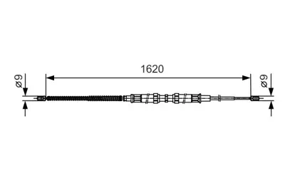 BOSCH 1 987 482 129 Fren Bakim Ve Tamır Ürünlerı 1J0609721G