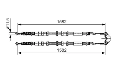 BOSCH 1 987 482 138 Fren Bakim Ve Tamır Ürünlerı 522017