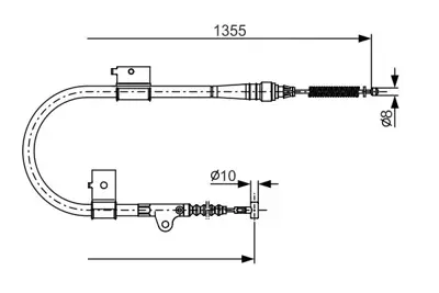 BOSCH 1 987 482 152 Fren Bakim Ve Tamır Ürünlerı 1961866 365300F001