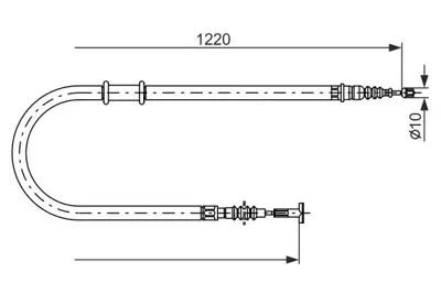 BOSCH 1 987 482 182 Fren Bakim Ve Tamır Ürünlerı 46814147