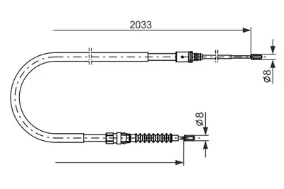 BOSCH 1 987 482 190 Fren Bakım Ve Tamır Ürünlerı 474631