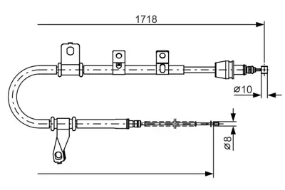 BOSCH 1 987 482 209 Fren Bakim Ve Tamır Ürünlerı 5976017510