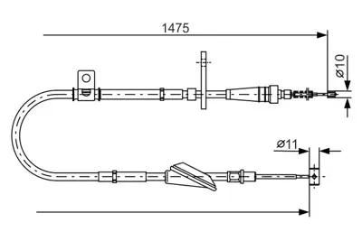 BOSCH 1 987 482 211 Fren Bakim Ve Tamır Ürünlerı 54401M79G10