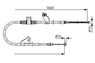 BOSCH 1 987 482 275 Fren Bakim Ve Tamır Ürünlerı 474633 4820A103