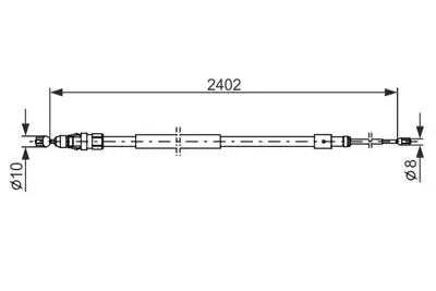 BOSCH 1 987 482 276 El Fren Telı 9815264680