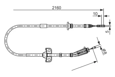 BOSCH 1 987 482 284 Fren Bakim Ve Tamır Ürünlerı 30681684