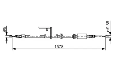 BOSCH 1 987 482 314 Fren Bakim Ve Tamır Ürünlerı LR014431