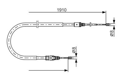 BOSCH 1 987 482 323 Fren Bakim Ve Tamır Ürünlerı 9802570580