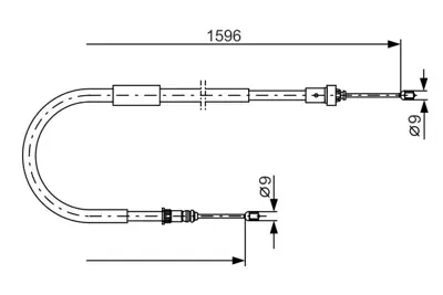 BOSCH 1 987 482 334 Fren Bakim Ve Tamır Ürünlerı 8200662794