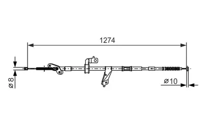 BOSCH 1 987 482 366 Fren Bakim Ve Tamır Ürünlerı 4643042080