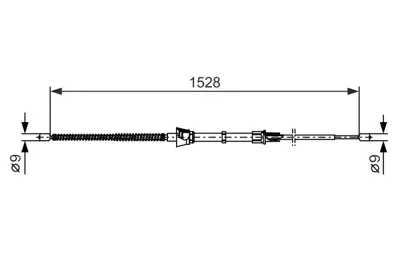 BOSCH 1 987 482 374 Fren Bakim Ve Tamır Ürünlerı 1S0609721A