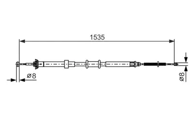 BOSCH 1 987 482 393 Fren Bakim Ve Tamır Ürünlerı 51900232