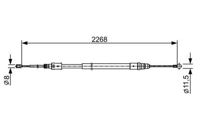 BOSCH 1 987 482 409 Fren Bakim Ve Tamır Ürünlerı 9682684580