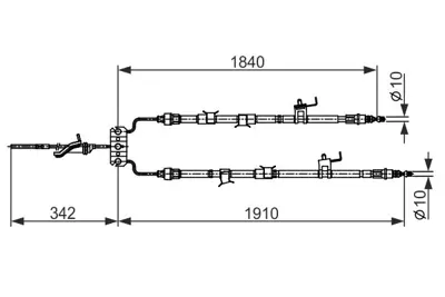 BOSCH 1 987 482 420 Fren Bakim Ve Tamır Ürünlerı BS3E44200K