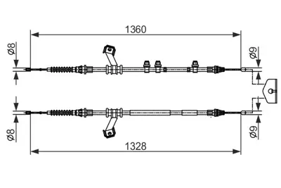 BOSCH 1 987 482 422 Fren Bakim Ve Tamır Ürünlerı D65144400J