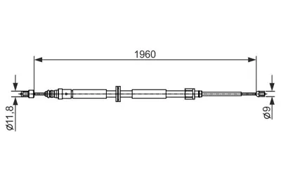 BOSCH 1 987 482 432 Fren Bakim Ve Tamır Ürünlerı 364000002R