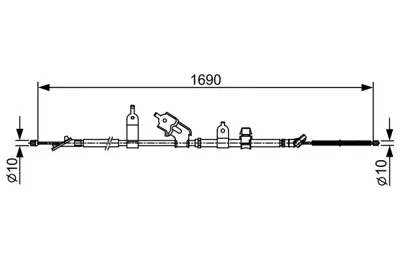 BOSCH 1 987 482 443 Fren Bakim Ve Tamır Ürünlerı 4642052210