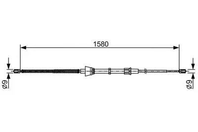 BOSCH 1 987 482 446 Fren Bakim Ve Tamır Ürünlerı 6Q0609721M