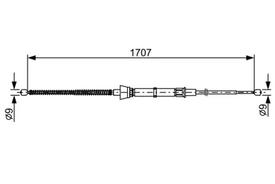 BOSCH 1 987 482 457 Fren Bakim Ve Tamır Ürünlerı 6R0609721H