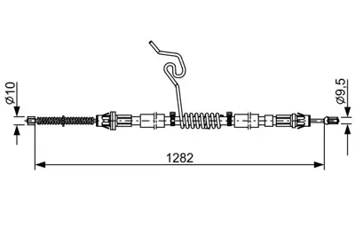 BOSCH 1 987 482 462 Fren Bakim Ve Tamır Ürünlerı YC152A635CH