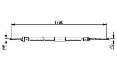 BOSCH 1 987 482 495 Fren Bakim Ve Tamır Ürünlerı 9671813380