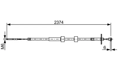 BOSCH 1 987 482 499 Fren Bakim Ve Tamır Ürünlerı A4634205085