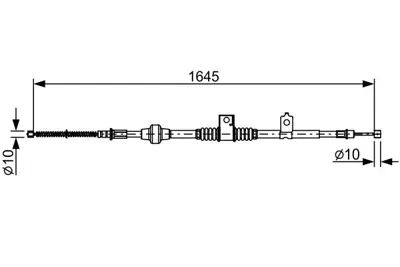 BOSCH 1 987 482 517 Fren Bakim Ve Tamır Ürünlerı 4820A025