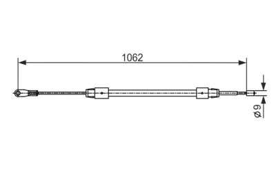 BOSCH 1 987 482 538 Fren Bakim Ve Tamır Ürünlerı A1684201485