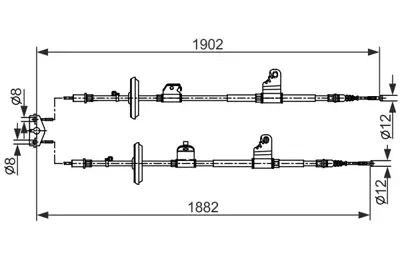 BOSCH 1 987 482 562 Fren Bakim Ve Tamır Ürünlerı 95297014